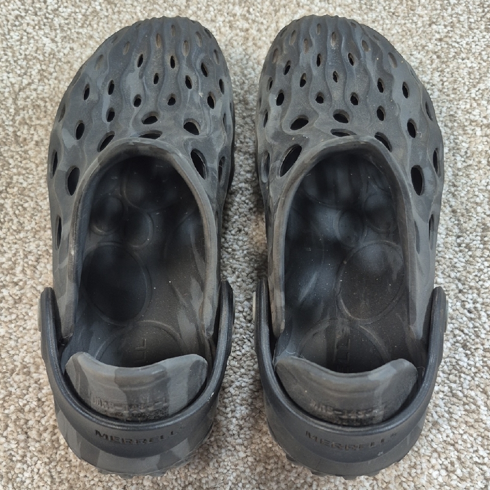 Merrell Ventilated Grey Clogs - Picture 5 of 6